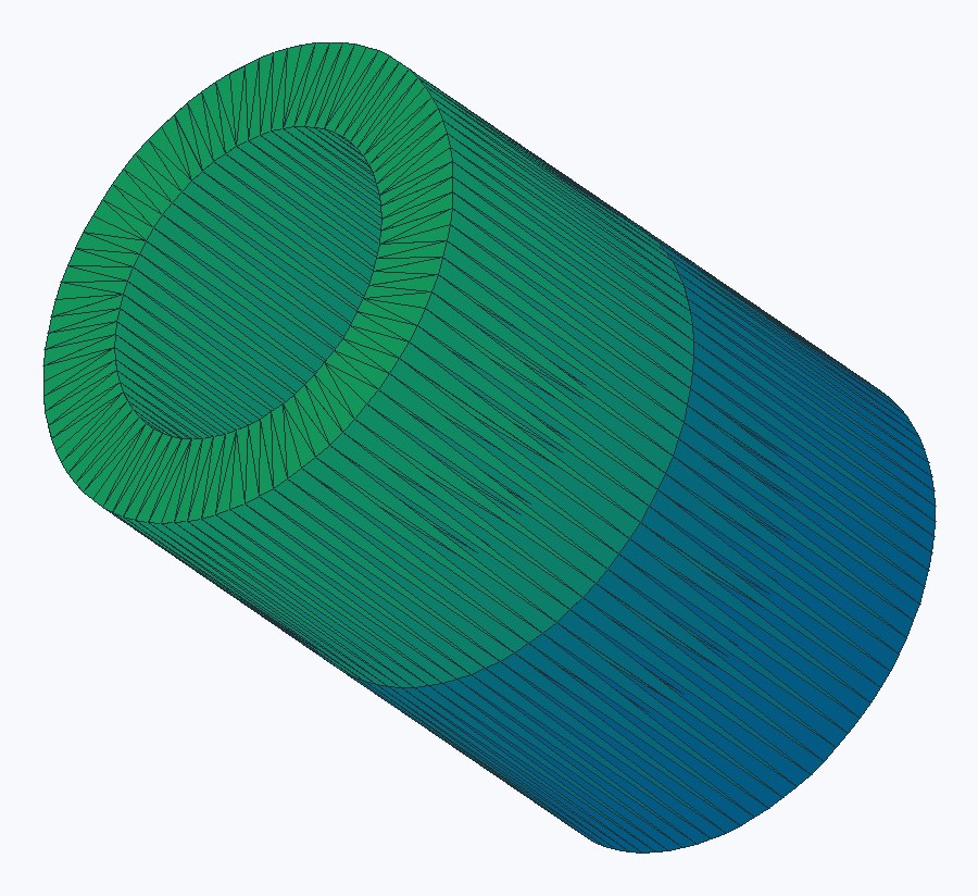 Fusion 3D coil enclosure solid