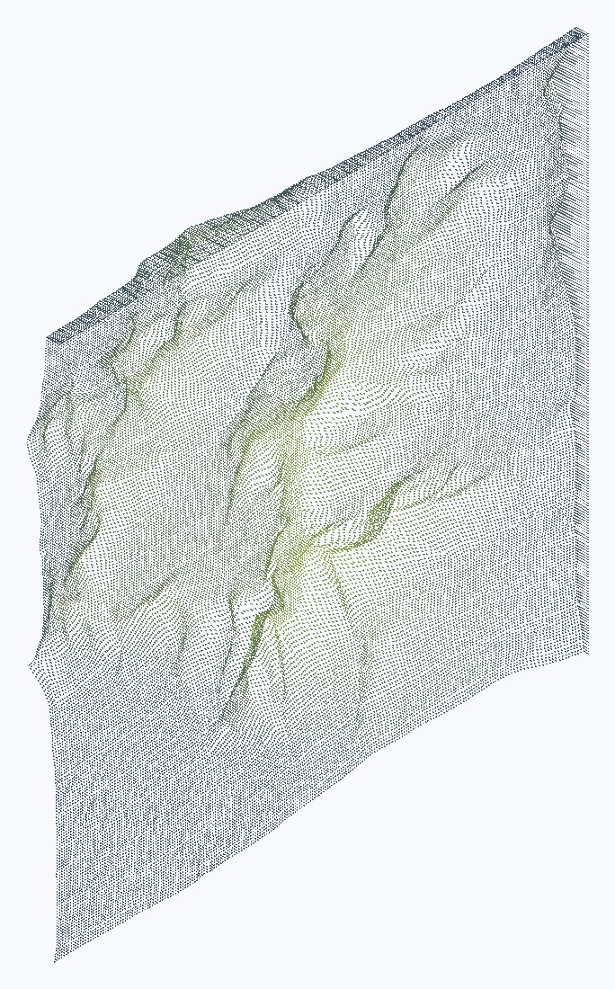 Fusion Mt Katahdin terrain mesh