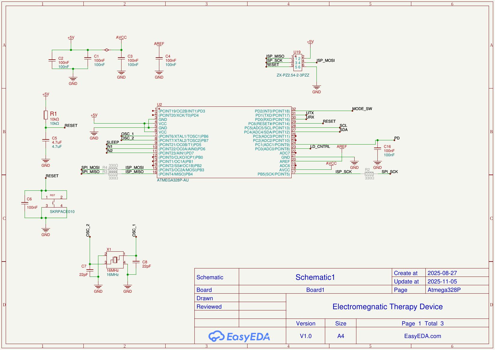 EM therapy device schematic page 1